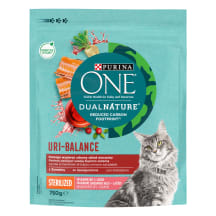 Kassisööt kuiv One Dual Nature Cranberry Sterilcat kuiv kassitoit, steriliseeritud kassidele lõhe 750g