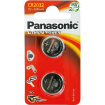 Patarei Panasonic CR2032 2tk.