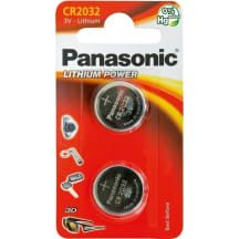 Baterijos Panasonic CR2032 2vnt.