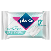 Intiimsalvrätid Libresse Pure Sensitive, 12tk