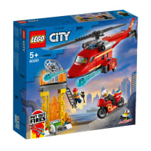 Konstr.Tuletõrjehelikopter Lego