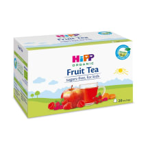 Ekol. vaisių arbata vaikams HIPP, 20 vnt.,30g