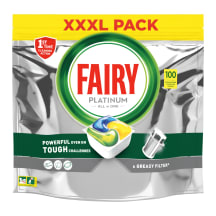 Nõudepes. kapslid Fairy Platinum Lemon 100tk