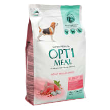 Sausā suņu barība Optimeal tītara 4kg