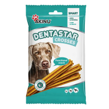 Närimispulk Akinu dentastar crosses 7tk 180g