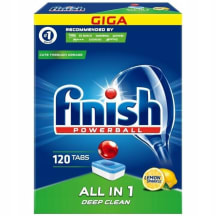 Tr.maš.tabl. FINISH POWERBALL 120gab