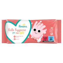 Mitrās salvetes PAMPERS HYGIENE,40gab.