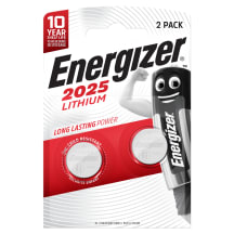 Baterija Energizer CR2025 BP2 2 gab