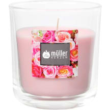 Žvakė MULLER, rožės kvapo, 30 val.