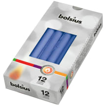 Žvakė BOLSIUS CORNFLOWER BLUE, 250x24mm