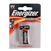 Baterijas Energizer Alkaline 9V 522 1gab