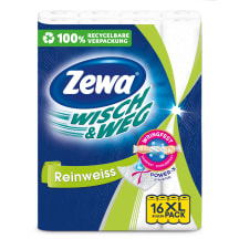 Papīra dvieļi Zewa Wisch&Weg 16 ruļļi