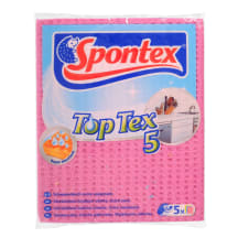 Šluostės SPONTEX TOP TEX, 5 vnt. SS22