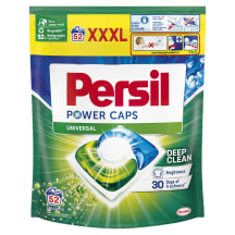 Pesukapslid Power Caps Universal, PERSIL, 52 tk