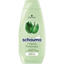 Plaukų šampūnas SCHAUMA 7 HERBS, 400 ml