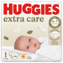 Mähkmed Huggies Extra Care 1 2-5kg 84tk