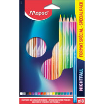 Spalv.pieštukai MAPED NIGHTFALL, 18 vnt.,AW22