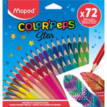Spalv.pieštukai COLORPEPS STAR, 72 vnt., AW22