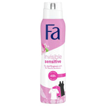 Puršk. dezodorantas FA Invisible Sens., 150ml