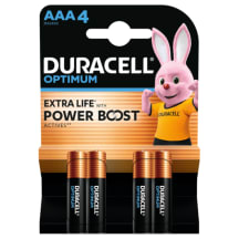 Patarei Duracell Optimum AAA 4tk AW22