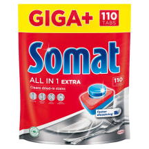 Ind. tabletės SOMAT All in1 Extra,110vnt