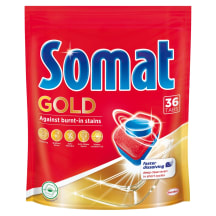 Indaplovių tabletės SOMAT Gold, 36 vnt.