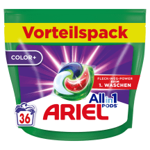 Geelkapslid Ariel Color+ 36tk