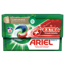 Geelkapslid Ariel Extra Clean 20tk