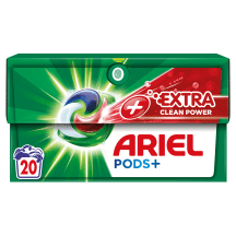 Geelkapslid Extra Clean, ARIEL, 20 tk