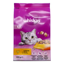 Kaķu barība Whiskas Adult vistas 300g