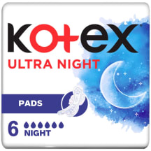 Pesukaitsmed Kotex Ultra Night 6tk