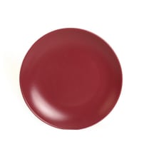 Desserttaldrik Keramika 21cm punane
