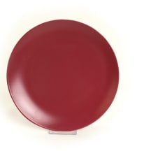Pietų lėkštė KERAMIKA, raudona, 27 cm