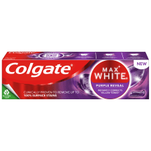 Hambapasta Max White Purple Reveal, COLGATE, 75 ml