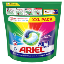 Veļas mazgāšanas kapsulas Ariel Color 50gab
