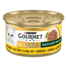 Konservai katėms su vištiena GOURMET GOLD,85g
