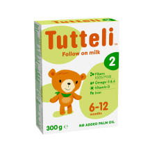 Piena maisījums Tutteli 2, 6-12 mēn. 300g