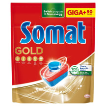 Tabletes trauku mazg. maš. Somat Gold 90gab.