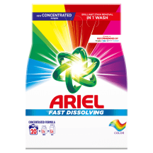 Veļas mazgāšanas pulveris Ariel Color 1,1kg