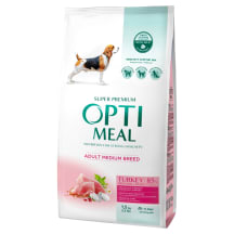 Sausā suņu barība Optimeal tītara 1,5kg