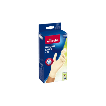 Cimdi Vileda Natural Latex 10gab M/L