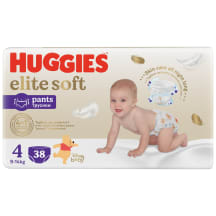 Biksītes Huggies Elite Soft S4 9-14kg 38gab