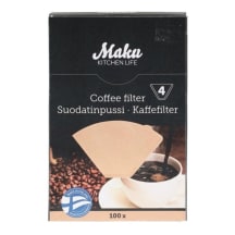 Kafijs filtrpapīrs "Maku" 4 / 100 gab