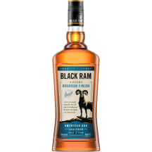 Viskijs Black Ram Bourbon Cask Fin. 40% 0,7l