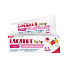 Zobu pasta Lacalut 0-2 zīdaiņiem 55 ml