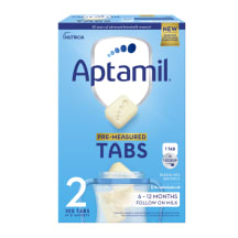 Jätkupiimasegu Aptamil 2 Tabs al.6k 504g