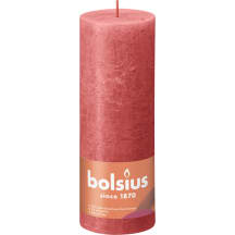 Pīlāra svece Bolsius 19x7cm rozā