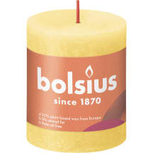 Žvakė BOLSIUS, 8 x 7 cm, geltona