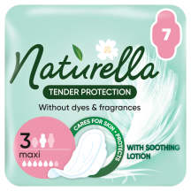 Hügieenisidemed Naturella Tender Protection Maxi 7tk