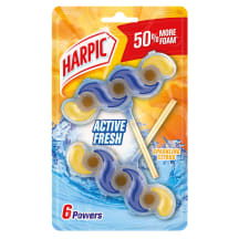 WC-värskendaja Harpic Active Fresh Citrus 2tk